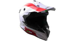 CASCO IRON RACING CROSS TALLA M PATRIOTA TRICOLOR DOT