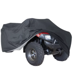 FUNDA IMPERMEABLE GRANDE P/ ATV COLOR NEGRO CUATRIMOTO