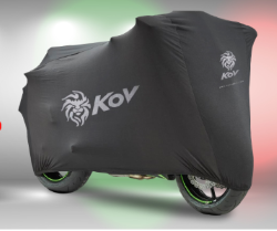FUNDA KOV P/ MOTOCICLETA UNIV. COLOR NEGRO
