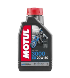 ACEITE MOTUL 4 TIEMPOS 3000 20W50 MINERAL 1LT