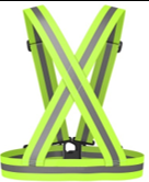 CHALECO ISP SEGURIDAD C/REFLEJANTE COLOR AMARILLO FLUORESCENTE