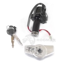 SWITCH DE ENCENDIDO P/ GL 150 CARGO (INCLUYE CERRADURA DE ASIENTO) CHAPA