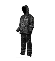 IMPERMEABLE COMPLETO KOV TALLA M COLOR NEGRO