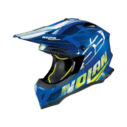 CASCO NOLAN N53 CROSS TALLA L WHOOP 48 COLOR AZU/AMARILLO
