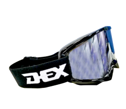 GOGGLES DEX YH-189-1 COLOR NEGRO MICA TORNASOL VISOR CARETA