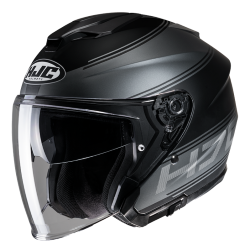 CASCO HJC ABIERTO 3/4 I30 MC5SF TALLA M COLOR NEGRO/GRIS MATE