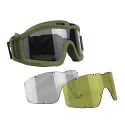 GOGGLE BKR ARMY MILITAR LENTE REMOVIBLE VISOR CARETA