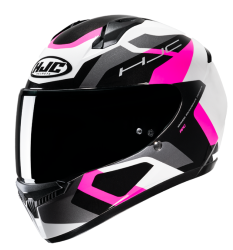 CASCO HJC CERRADO C10 TINS TALLA S MC8 COLOR ROSA/BLANCO