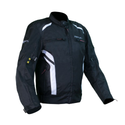 CHAMARRA RM TECH SP-1307 TALLA XL COLOR NEGRO/BLANCO
