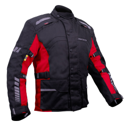 CHAMARRA RM TECH SP-1344 TALLA M COLOR NEGRO/ROJO