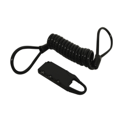 CANDADO CABLE ESPIRAL 4X1000MM