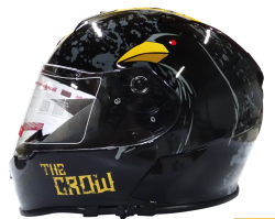 CASCO INMORTALE THE CROW TALLA L NGO BRILLANTE