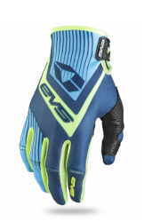 GUANTES EVS PRO VECTOR TALLA M AZUL HI VIZ