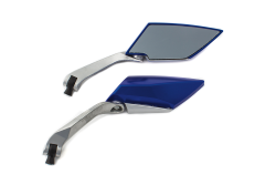 JGO ESPEJOS DEPORTIVO AZUL ZX-2667 RETROVISOR