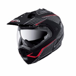 CASCO CABERG TOURMAX SONIC TALLA M NGO/ROJO