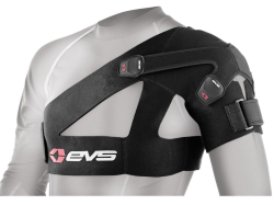 HOMBRERA EVS X-STRAP TALLA L COLOR NEGRO