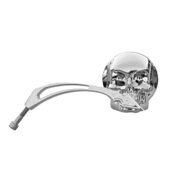 JGO ESPEJOS DECORATIVOS SKULL CROMADO VG RETROVISOR