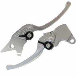 JGO MANIJAS P/MOTONETA IR8001 COLOR PLATA MANIVELA PALANCA