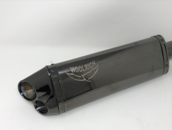 ESCAPE DEPORTIVO WOOLRICH AHUMADO 771-BK (INCLUYE ABRAZADERAS) MOFLE BALITA