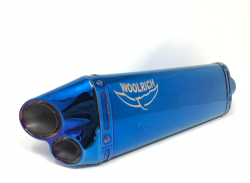 ESCAPE DEPORTIVO WOOLRICH AZUL TORNASOL 771-FBL (INCLUYE ABRAZADERAS) MOFLE BALITA