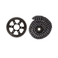 KIT SPROCKET P/ DOMINAR 400 (520H X 120L 45T 15T) KIT ARRASTRE