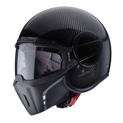 CASCO CABERG 3/4 TALLA L JET GHOST CARBON