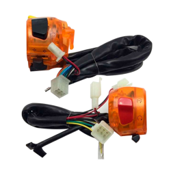 JGO MANDO P/ FT 150 FT 125 C/LUZ COLOR NARANJA CONMUTADOR CONTROL