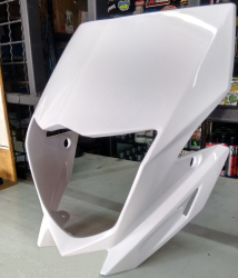 CUBIERTA DE FARO BLANCA XTZ 125 TAPA