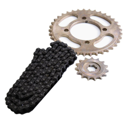 KIT DE SPROCKET SAYTO P/ CRYPTON 105 T 110 (37 X 15T 428H X 110L) KIT ARRASTRE