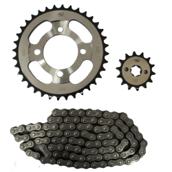 KIT DE SPROCKET SCORPION P/ AT 110 REFORZADO (36T X 14T 428H X 100L) KIT ARRASTRE