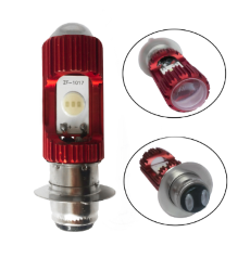 FOCO LED DC10 P/ AT 110 12V 95W LUZ BLANCA COLOR ROJO