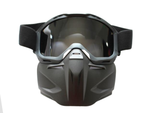 GOGGLES TIPO CARETA MICA CLARRA VISOR CARETA