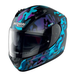 CASCO NOLAN N60-6 CERRADO TALLA S FOXTROT 35 COLOR NEGRO/AZUL/MORADO