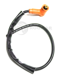 CABLE SILICON P/ BUJIA 7MM CAPUCHON 90º CHICOTE