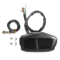 VELOCIMETRO UNIVERSAL DIGITAL 12V TABLERO TACOMETRO