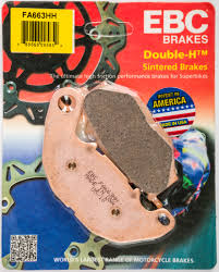 BALATAS EBC FRENO DISCO FA663HH P/ MT 03 R3 (DELANTERA) ZAPATA