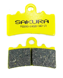BALATAS SAKURA FRENO DE DISCO PSB060 P/ DUKE 390 (SEMI METALICA) ZAPATA