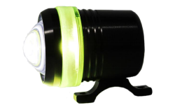 FARO AUXILIAR MINI WKT-U3C COLOR NGO 10W ANILLO VERDE ESTROBO EXPLORADORA