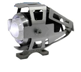 FARO AUXILIAR LED WKT-U5 PLATA 10W ESTROBO EXPLORADORA