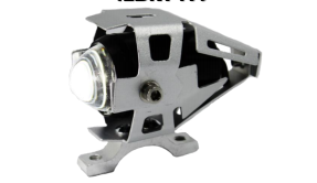 FARO MINI AUXILIAR LED WKT-U5 PLATA 10W ESTROBO EXPLORADORA