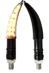 JGO DIRECCIONAL WKT-TL22 NEGRO 1W LUZ AMARILLA SEÑALERO