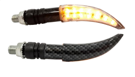 JGO DIRECCIONAL WKT-TL22 CARBON 1W LUZ AMARILLA SEÑALERO