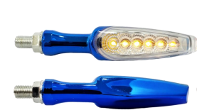 JGO DIRECCIONAL WKT-TL-40 AZUL 1W LUZ AMARILLA SEÑALERO
