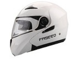 CASCO FASEED FS-901 ABATIBLE TALLA L COLOR BLANCO
