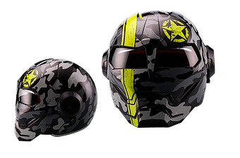 CASCO X-MASK 730 ABATIBLE CAMU TALLA L