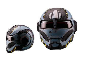 CASCO X-MASK 730 ABATIBLE ARMY L