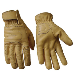 GUANTES DE PIEL BLACK BIKE TALLA S ROAD DANDY COLOR MOSTAZA