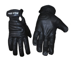 GUANTES DE PIEL BLACK BIKE TALLA S ROAD DANDY COLOR NEGRO