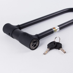 CANDADO FORMA U C/ALARMA KOVIX 1MM COLOR NEGRO KTL14-300