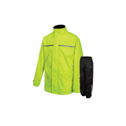 IMPERMEABLE MOORE TALLA S COLOR NEGRO/AMARILLO